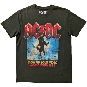 Ac/Dc - Blow Up Your Video Uni Green    i gruppen MERCHANDISE / T-shirt / Hårdrock hos Bengans Skivbutik AB (5525384r)