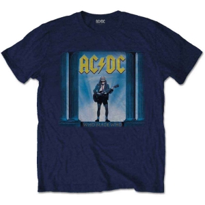 Ac/Dc - Who Made Who Uni Navy    i gruppen MERCHANDISE / T-shirt / Hårdrock hos Bengans Skivbutik AB (5525393r)