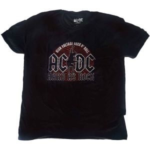 Ac/Dc - Hard As Rock Uni Bl    i gruppen MERCH / Minsishops-merch / Ac/Dc hos Bengans Skivbutik AB (5525400r)