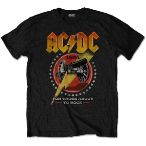 Ac/Dc - Ftatr 81 Uni Bl    i gruppen MERCHANDISE / T-shirt / Hårdrock hos Bengans Skivbutik AB (5525406r)