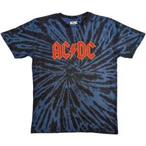 Ac/Dc - Logo Uni Bl Dip-Dye    i gruppen MERCHANDISE / T-shirt / Hårdrock hos Bengans Skivbutik AB (5525420r)