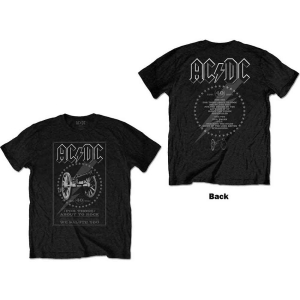 Ac/Dc - Ftatr 40Th Monochrome Uni Bl i gruppen MERCHANDISE / T-shirt / Hårdrock hos Bengans Skivbutik AB (5525425r)