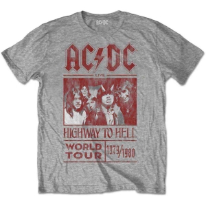 Ac/Dc - Highway To Hell World Tour 1979/80 Uni G i gruppen MERCHANDISE / T-shirt / Hårdrock hos Bengans Skivbutik AB (5525430r)