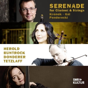 Kilian Herold & Barbara Buntrock & Florian Donderer & Tanja Tetzlaff - Serenade For Clarinet & Strings i gruppen ÖVRIGT / Övrigt / aub hos Bengans Skivbutik AB (5525457)