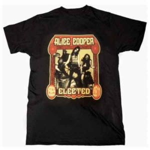 Alice Cooper - Elected Band Uni Bl    i gruppen MERCH / T-Shirt / Rockoff_Nya April24 hos Bengans Skivbutik AB (5525597r)