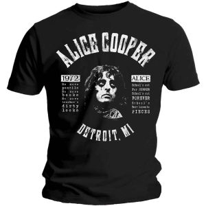 Alice Cooper - Schools Out Lyrics Uni Bl    i gruppen MERCHANDISE / T-shirt / Hårdrock hos Bengans Skivbutik AB (5525602r)