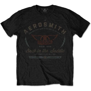Aerosmith - Back In The Saddle Uni Bl    i gruppen MERCH / T-Shirt / Rockoff_Nya April24 hos Bengans Skivbutik AB (5525786r)