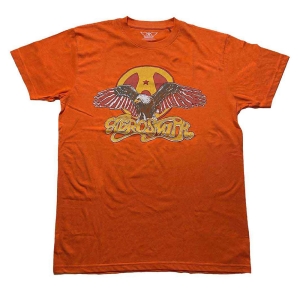 Aerosmith - Eagle Uni Orange    i gruppen MERCHANDISE / T-shirt / Hårdrock hos Bengans Skivbutik AB (5525795r)