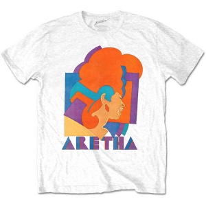 Aretha Franklin - Milton Graphic Uni Wht    i gruppen MERCHANDISE / T-shirt / Jazz hos Bengans Skivbutik AB (5525798r)