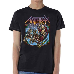 Anthrax - Christmas Is Coming Uni Bl    i gruppen MERCHANDISE / T-shirt / Hårdrock hos Bengans Skivbutik AB (5526108)