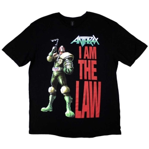 Anthrax - I Am The Law Uni Bl    i gruppen MERCH / T-Shirt / Rockoff_Nya April24 hos Bengans Skivbutik AB (5526159r)