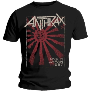 Anthrax - Live In Japan Uni Bl    i gruppen MERCHANDISE / T-shirt / Hårdrock hos Bengans Skivbutik AB (5526167r)