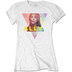 A Star Is Born - Ally Geo-Triangle Lady Wht    i gruppen MERCHANDISE / T-shirt / Film-Musikal hos Bengans Skivbutik AB (5526285r)