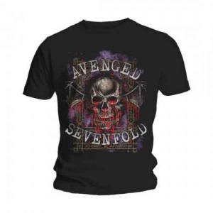 Avenged Sevenfold - Bloody Trellis Uni Bl    i gruppen MERCHANDISE / T-shirt / Hårdrock hos Bengans Skivbutik AB (5526481r)