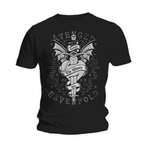 Avenged Sevenfold - Cloak & Dagger Uni Bl    i gruppen MERCH / T-Shirt / Rockoff_Nya April24 hos Bengans Skivbutik AB (5526483r)