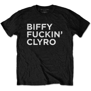 Biffy Clyro - Biffy Fucking Clyro Uni Bl    i gruppen MERCH / T-Shirt / Rockoff_Nya April24 hos Bengans Skivbutik AB (5526620r)