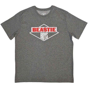 Beastie Boys - Logo Uni Grey    i gruppen MERCHANDISE / T-shirt / Hip Hop-Rap hos Bengans Skivbutik AB (5526678r)