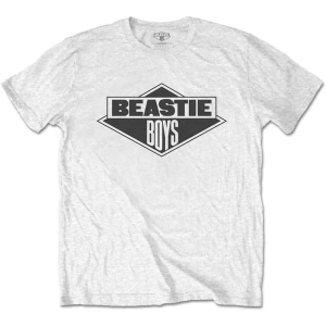 Beastie Boys - B&W Logo Uni Wht    i gruppen MERCHANDISE / T-shirt / Hip Hop-Rap hos Bengans Skivbutik AB (5526681r)
