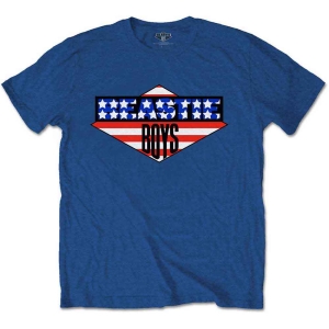Beastie Boys - American Flag Uni Blue    i gruppen MERCHANDISE / T-shirt / Hip Hop-Rap hos Bengans Skivbutik AB (5526682r)