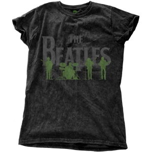 The Beatles - Saville Row Line Up Snow Wash Lady Bl    i gruppen MERCHANDISE / T-shirt / Pop-Rock hos Bengans Skivbutik AB (5527116)