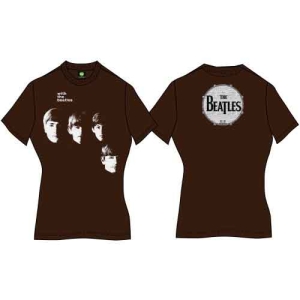The Beatles - Vtge With Beatles Lady Brown    i gruppen MERCHANDISE / T-shirt / Pop-Rock hos Bengans Skivbutik AB (5527251)