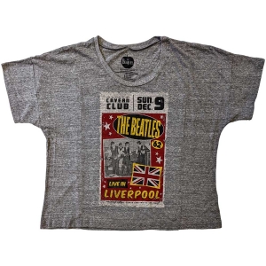 The Beatles - Live In Liverpool Dolman Lady Grey    i gruppen MERCHANDISE / T-shirt / Pop-Rock hos Bengans Skivbutik AB (5527323)