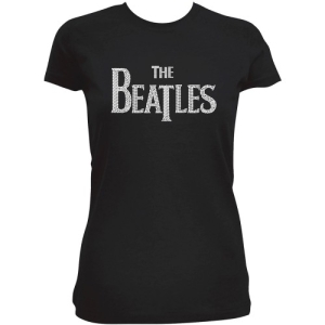 The Beatles - Drop T Diamante Lady Bl    i gruppen MERCH / T-Shirt / Rockoff_Nya April24 hos Bengans Skivbutik AB (5527399r)