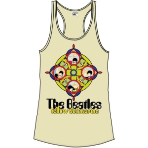 The Beatles - Yellow Sub & Portholes Lady Sand Vest:  i gruppen MERCH / T-Shirt / Rockoff_Nya April24 hos Bengans Skivbutik AB (5527402r)