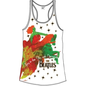 The Beatles - Lucy In The Sky Lady Wht Vest:  i gruppen MERCHANDISE / T-shirt / Pop-Rock hos Bengans Skivbutik AB (5527405r)