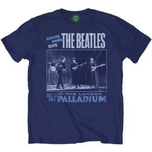 The Beatles - Palladium Uni Navy    i gruppen MERCH / T-Shirt / Rockoff_Nya April24 hos Bengans Skivbutik AB (5527414r)