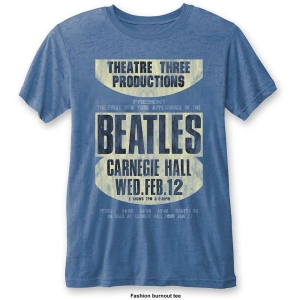 The Beatles - Carnegie Hall Bo Uni Blue    i gruppen MERCH / T-Shirt / Rockoff_Nya April24 hos Bengans Skivbutik AB (5527418r)