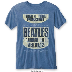 The Beatles - Carnegie Hall Bo Uni Blue i gruppen MERCHANDISE / T-shirt / Pop-Rock hos Bengans Skivbutik AB (5527418r)