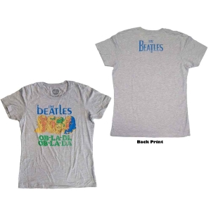 The Beatles - Vtge Ob La Di Lady Grey    i gruppen MERCH / T-Shirt / Rockoff_Nya April24 hos Bengans Skivbutik AB (5527454r)