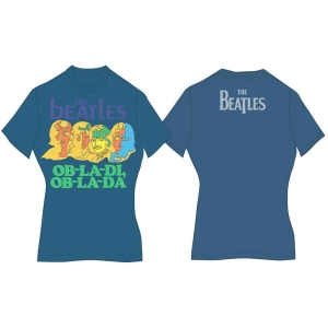 The Beatles - Vtge Ob La Di Lady Navy    i gruppen MERCH / T-Shirt / Rockoff_Nya April24 hos Bengans Skivbutik AB (5527455r)