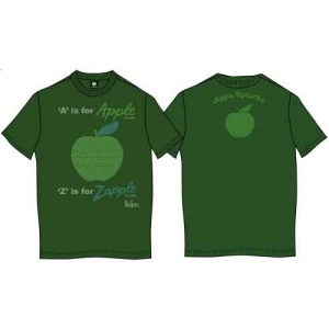The Beatles - Vtge A Is For Apple Uni Green    i gruppen MERCH / T-Shirt / Rockoff_Nya April24 hos Bengans Skivbutik AB (5527463r)