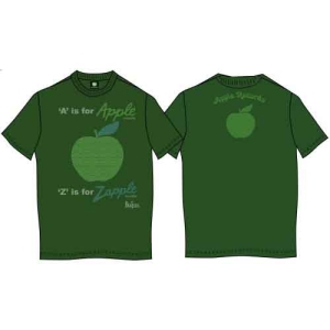 The Beatles - Vtge A Is For Apple Uni Green    i gruppen MERCHANDISE / T-shirt / Pop-Rock hos Bengans Skivbutik AB (5527463r)