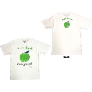 The Beatles - Vtge A Is For Apple Uni Wht    i gruppen MERCH / T-Shirt / Rockoff_Nya April24 hos Bengans Skivbutik AB (5527464r)