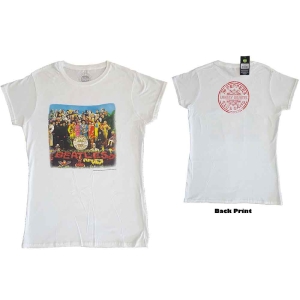 The Beatles - Vtge Sgt Pepper Lady Wht i gruppen MERCHANDISE / T-shirt / Pop-Rock hos Bengans Skivbutik AB (5527479r)