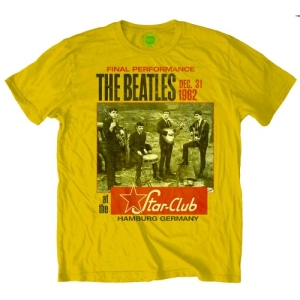The Beatles - Star Club Uni Yell    i gruppen MERCH / T-Shirt / Rockoff_Nya April24 hos Bengans Skivbutik AB (5527760r)