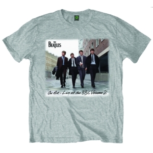 The Beatles - On Air Uni Grey    i gruppen MERCHANDISE / T-shirt / Pop-Rock hos Bengans Skivbutik AB (5527768r)