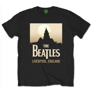 The Beatles - Liverpool England Uni Bl    i gruppen MERCH / T-Shirt / Rockoff_Nya April24 hos Bengans Skivbutik AB (5527779r)