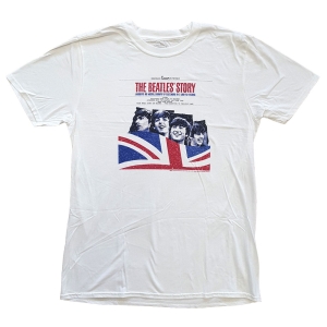The Beatles - Beatles Story Uni Wht    i gruppen MERCHANDISE / T-shirt / Pop-Rock hos Bengans Skivbutik AB (5527781r)