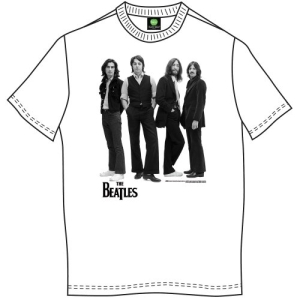 The Beatles - Iconic Image Uni Wht    i gruppen MERCH / T-Shirt / Rockoff_Nya April24 hos Bengans Skivbutik AB (5527789r)