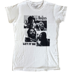 The Beatles - Let It Be Lady Wht    i gruppen MERCH / T-Shirt / Rockoff_Nya April24 hos Bengans Skivbutik AB (5527794r)