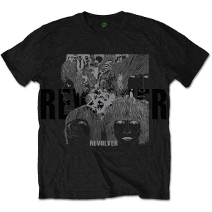 The Beatles - Reverse Revolver Uni Bl    i gruppen MERCH / T-Shirt / Rockoff_Nya April24 hos Bengans Skivbutik AB (5527795r)