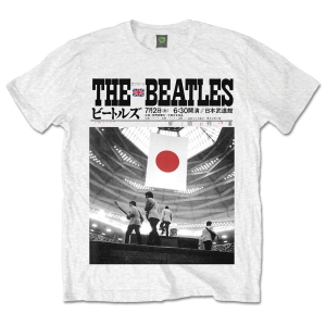 The Beatles - Live At The Budokan Uni Wht  1 i gruppen MERCH / T-Shirt / Rockoff_Nya April24 hos Bengans Skivbutik AB (5527799r)