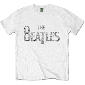 The Beatles - Drop T Tickets Uni Wht  1 i gruppen MERCH / T-Shirt / Rockoff_Nya April24 hos Bengans Skivbutik AB (5527804r)