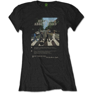 The Beatles - Abbey Road 8 Track Lady Bl    i gruppen MERCH / T-Shirt / Rockoff_Nya April24 hos Bengans Skivbutik AB (5527816r)