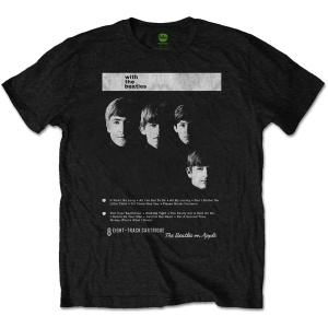 The Beatles - With The Beatles 8 Track Uni Bl    i gruppen MERCH / T-Shirt / Rockoff_Nya April24 hos Bengans Skivbutik AB (5527819r)