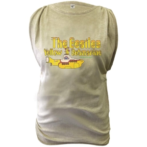 The Beatles - Yellow Submarine Oil Wash Lady Olive    i gruppen MERCHANDISE / T-shirt / Pop-Rock hos Bengans Skivbutik AB (5527821r)